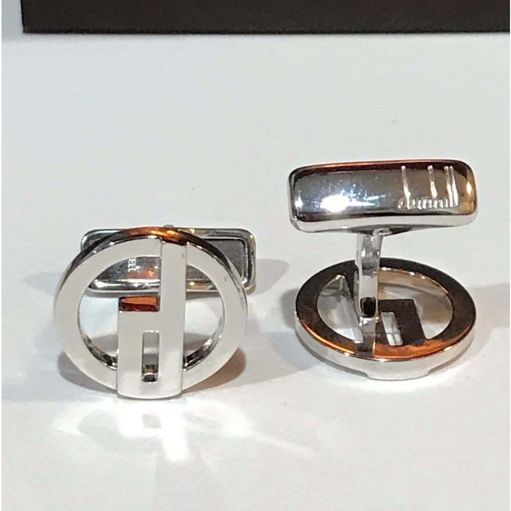 Dunhill Silver Ag925/Steel Cuff Links 🔥